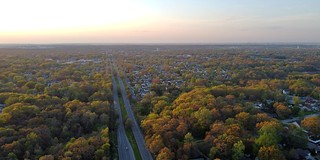 Aerial view of Glen Burnie, Maryland [01]