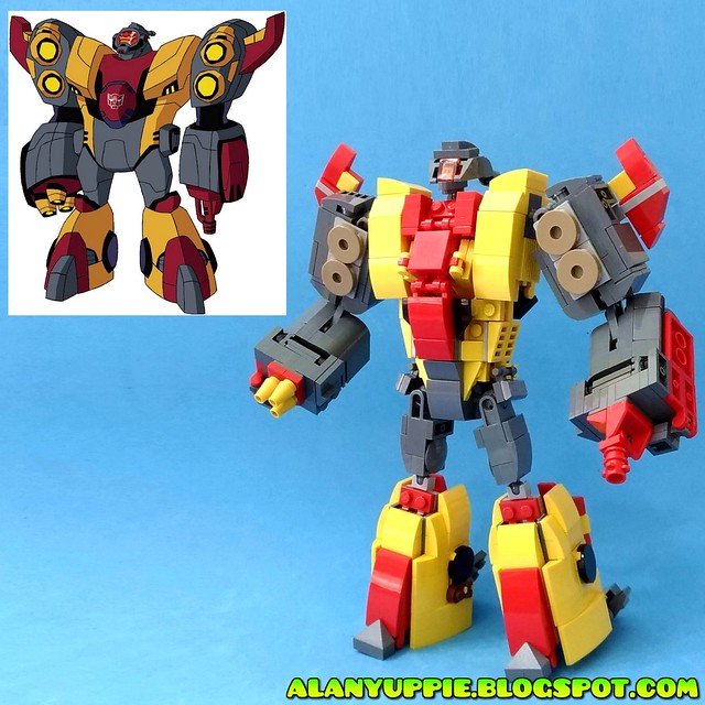 LEGO Omega Supreme from Transformers Animated