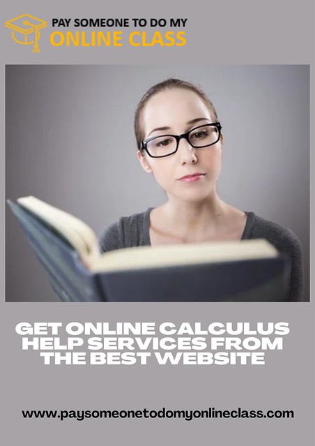 Get online calculus help services from the best website