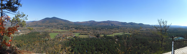 Mt. Range East of N. Conway  3-stitch ICE