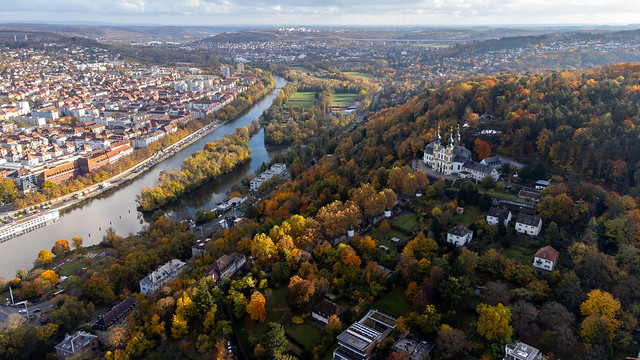 Würzburger Käppele im Herbst