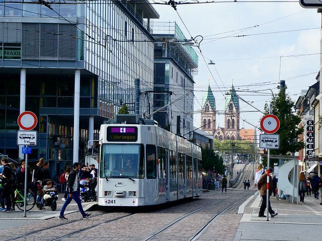 Trams are free