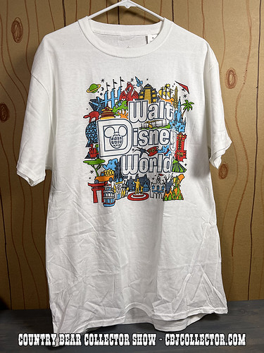 2021 Walt Disney World Attraction Dates T-Shirt - CBCS 331