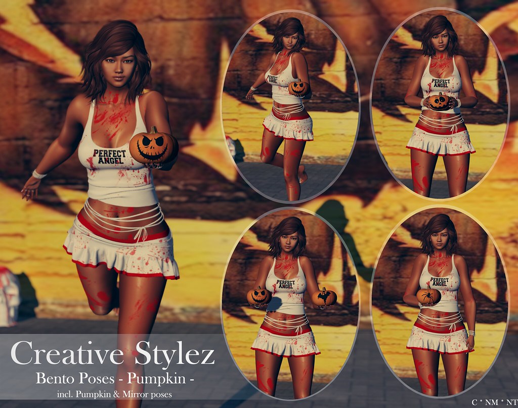 Creative Stylez – Bento Poses – Pumpkin –