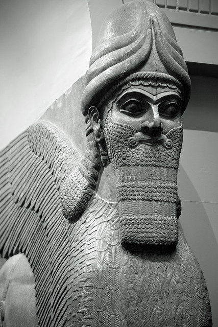 Assyrian Lamassu, British Museum