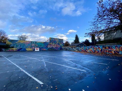 4Bs parking lot mural