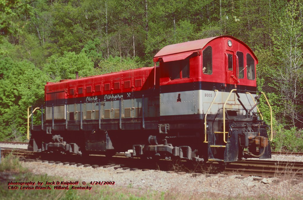 Clark Elkhorn Coal Company, B005, Louisa Branch, Millard, KY. 4-24-2002