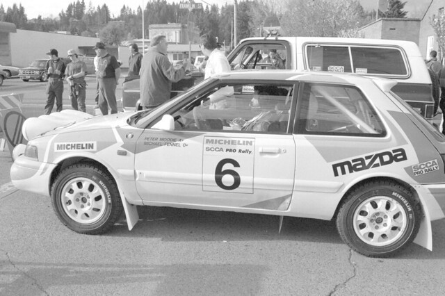6 Peter Moodie - Michael Fennell  Mazda 323GTR