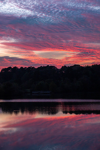 littlemulberrypark gwinnettcounty gwinnett lake reflection sunset