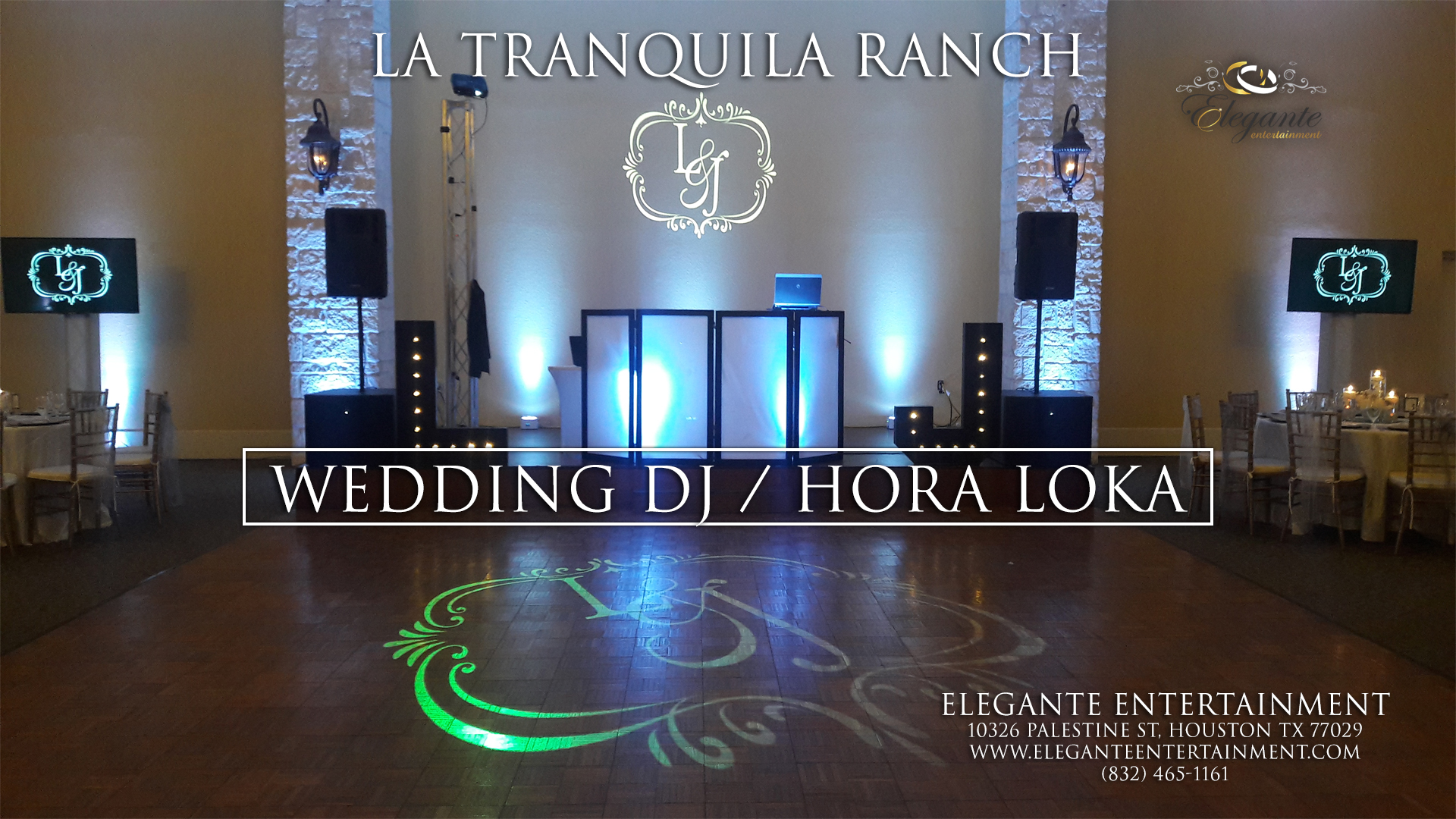 La Tranquila Bilingual Wedding DJ La Hora Loca Monogram Media TVs Best of 2016-12-16