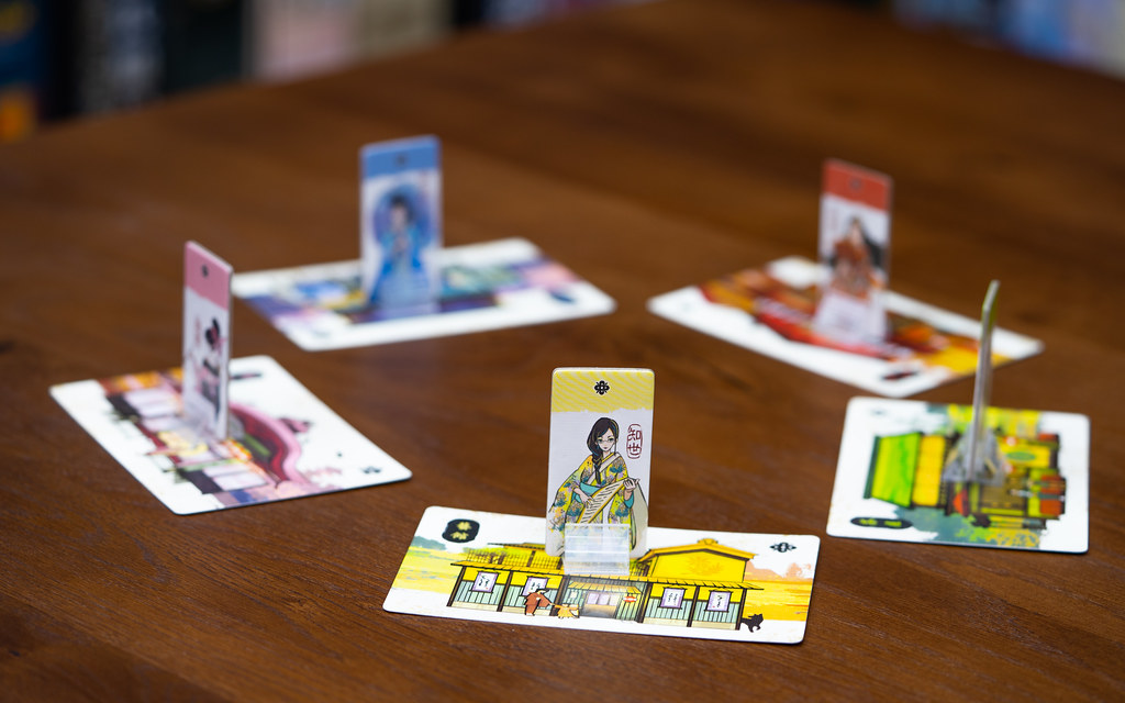 Hanamikoji: Geisha's Road boardgame juego de mesa