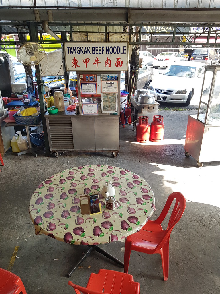 華人奶茶 TehC rm$1.60 @ 搵到食(瓜雪)海鮮餐廳 One Two Six KS Seafood Corner in 百家利花園 Berkeley Garden, Klang
