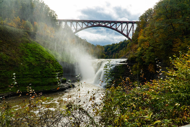 Letchworth State Park in the fall