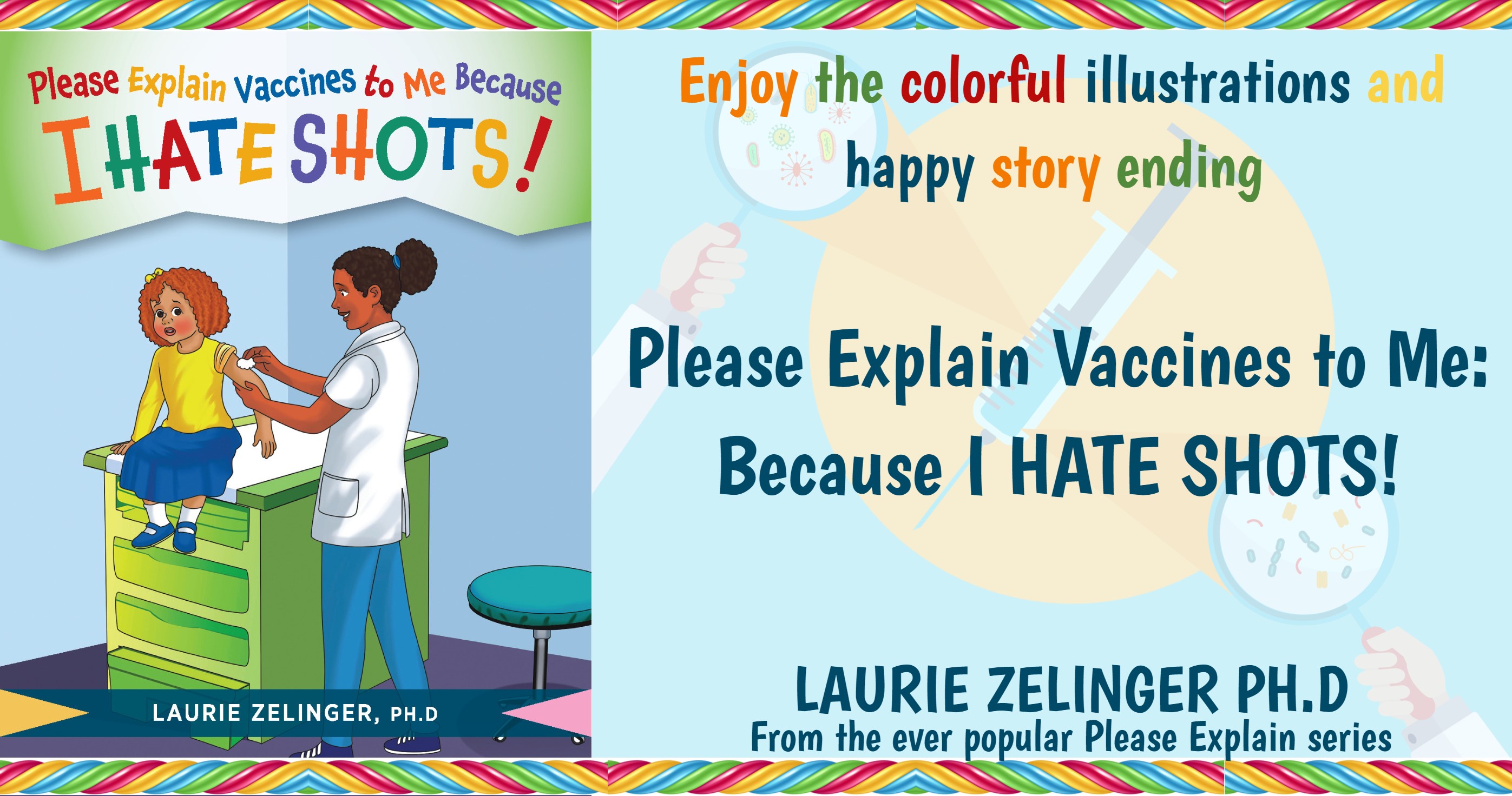 $25 Amazon/PP-1-WW-Please Explain Vaccines to Me-I Hate Shots Laurie Zelinger PH.D Ends 12/12
