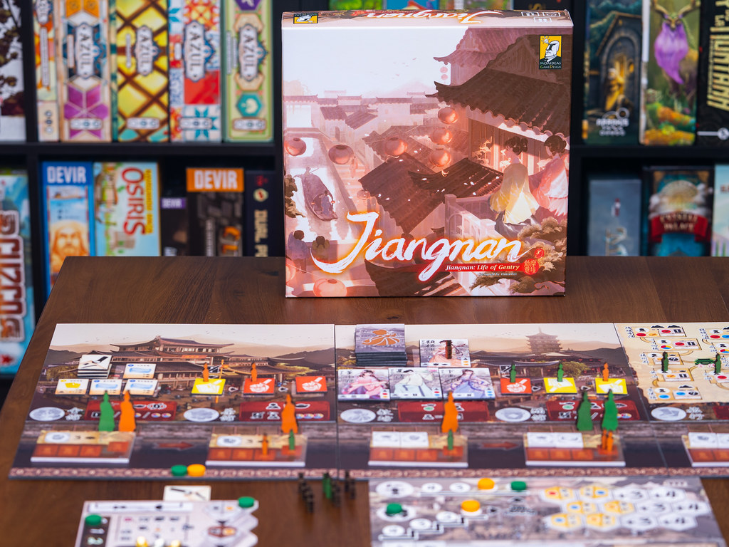 Jiangnan: Life of Gentry boardgame juego de mesa