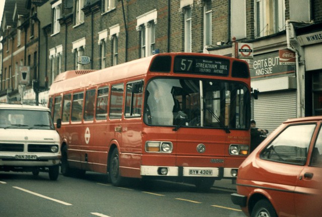 February 1987 Merton BYW430V