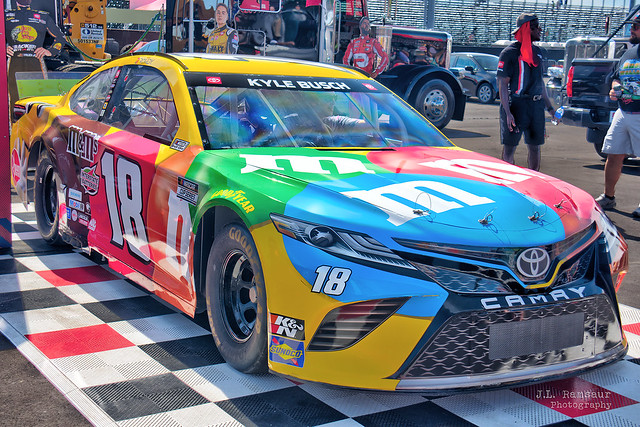 #18 M&M's Toyota Camry - Kyle Busch - Ally 400 - Nashville Superspeedway