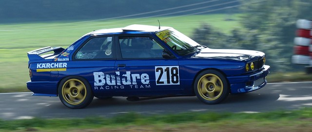 218 BMW M3 E30 Buldre Racing Team blue r