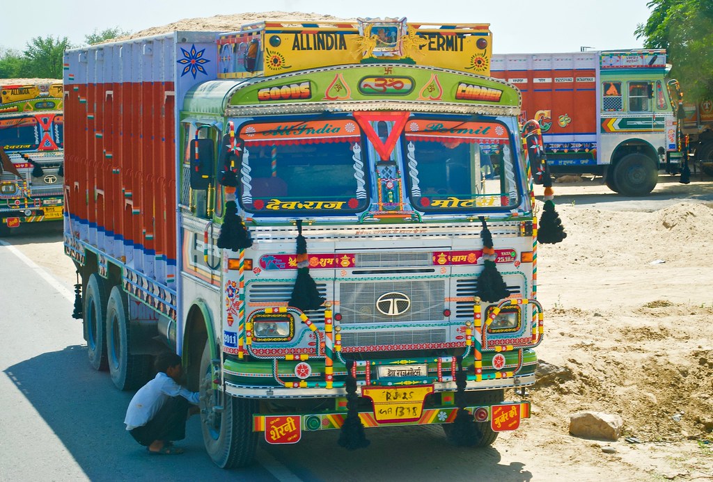 IND Indian Decorated Truck, Rajasthan