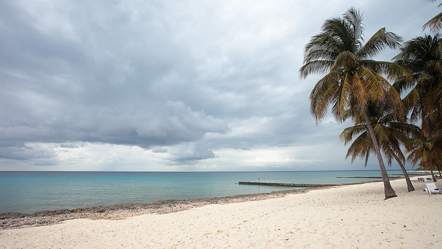 Shortly before rain at Maria La Gorda, Cuba