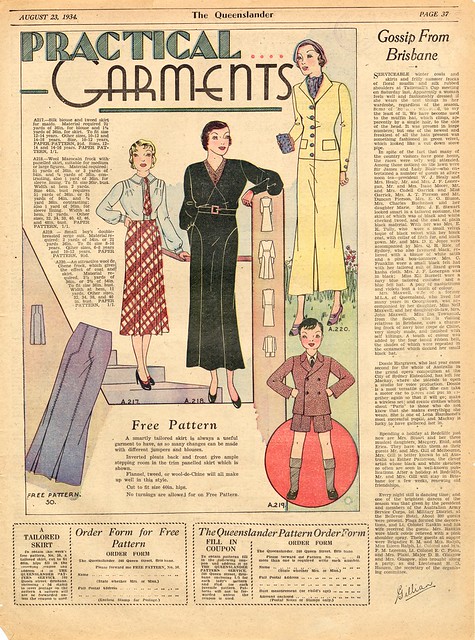 Illustrated advertisement from The Queenslander, 23 August, 1934