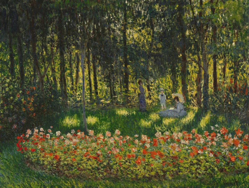 Claude Monet - In the Garden, the Artist's Family [1875] | Flickr