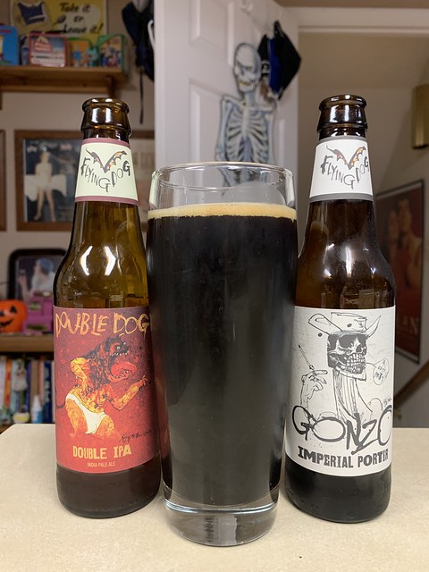 Double Dog Double IPA - Gonzo Imperial Porter - Ultimate Flying Dog Black and Tan