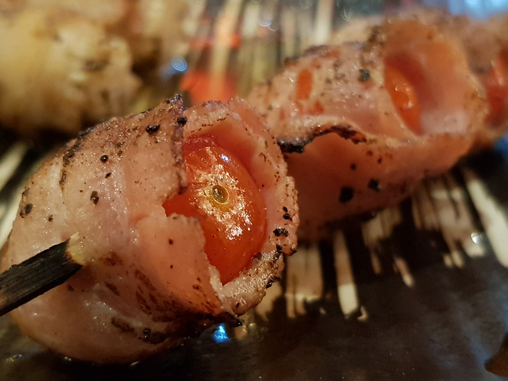 番茄培根串燒 Tomato Bacon tm$6 @ 炉端焼き Robataya Izakaya in Subang Empire SS16