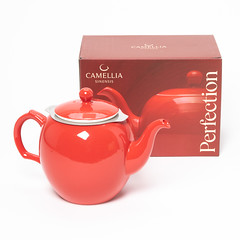 Camellia Sinensis Teapot - Scarlet Red-9