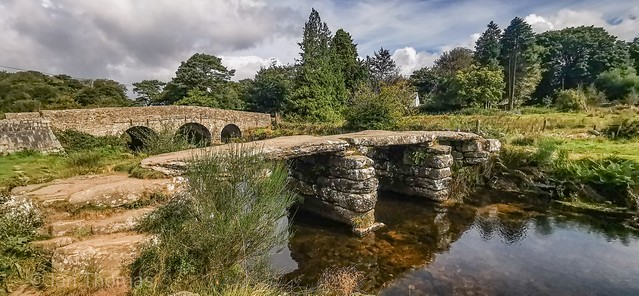 Ancient Bridge By An Very Old Bridge