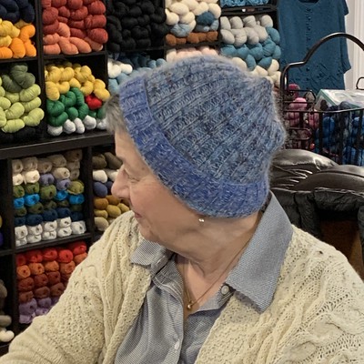 Connie (knitnut246) finished her second Gratutude (hat) by Josee Paquin.