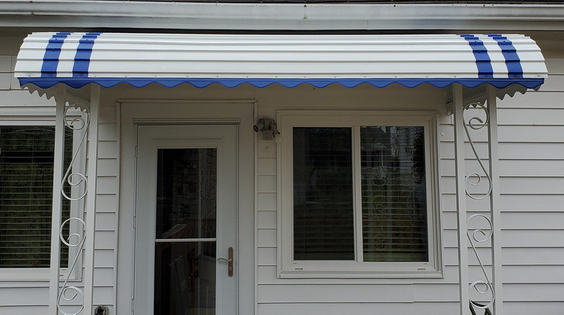porch-metal-awning-blue-stripes