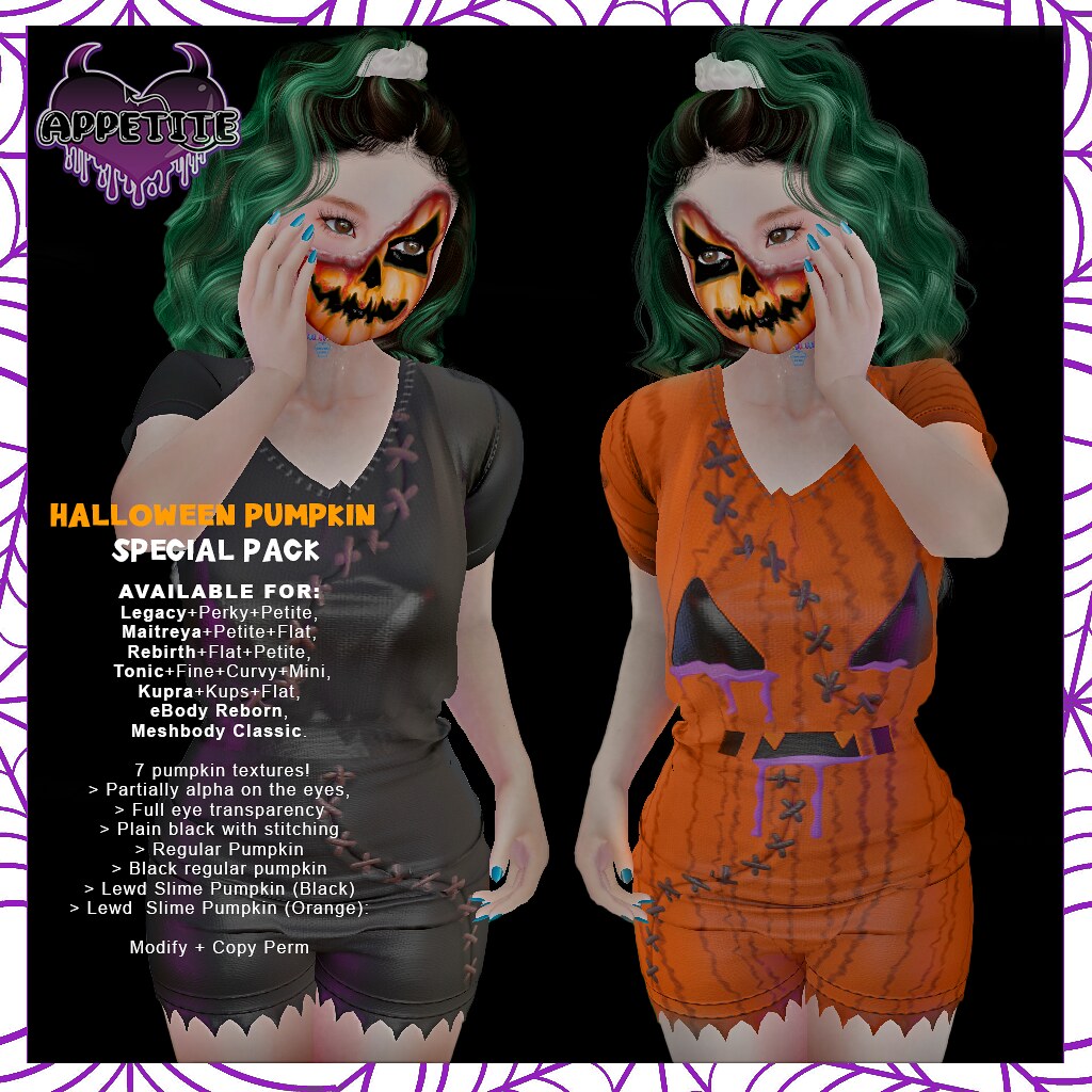 [APPETITE] Halloween pumpkin special Available now inword