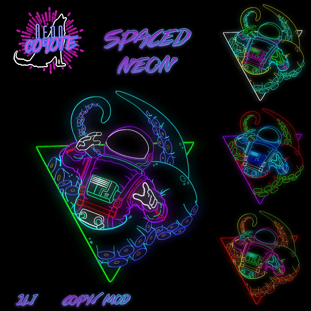 neonCOYOTE – spaced neon