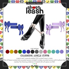 .:Short Leash:. Charming Cuffs