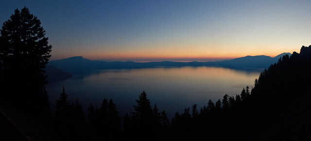 Crater Lake Twilight 2569-2575