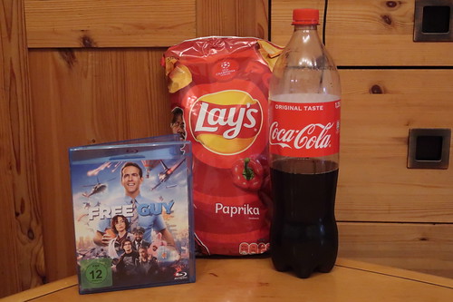 Coca-Cola und Lay’s Paprika zum Film „Free Guy“