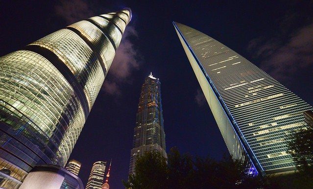 Shanghai - The 3 Towers