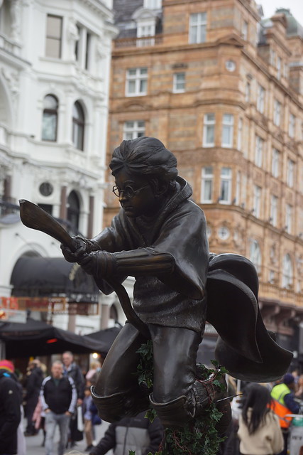 Harry Potter, Andrzej Szymczyk (Sculptor), Scenes in the Square, Leicester Square, West End, City of Westminster, London, WC2H 7NA