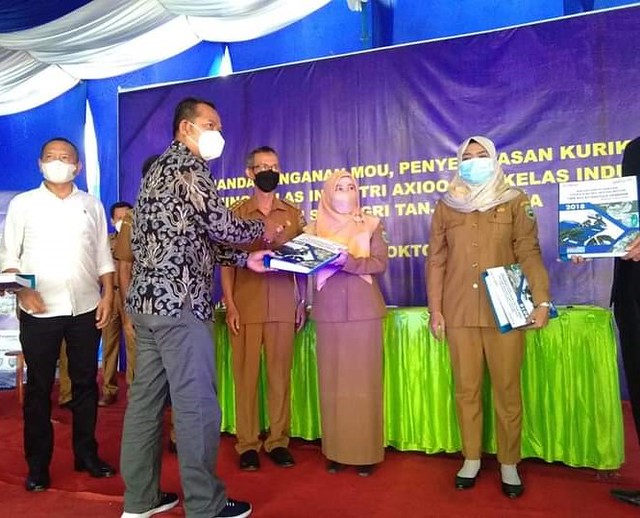 Komitmen Main Dealer Yamaha PT Thamrin Brothers Dukung Dunia Pendidikan SMK di Sumsel