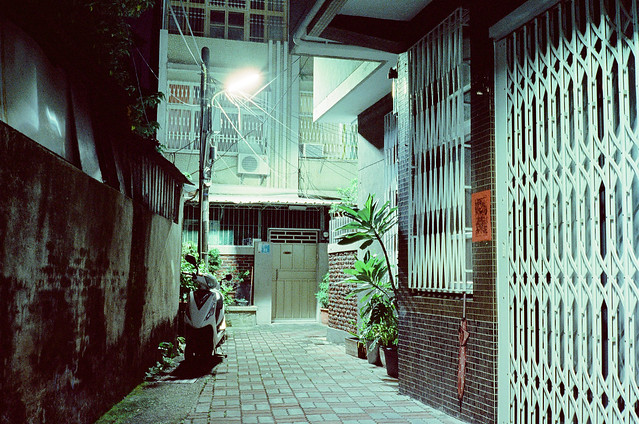 Alley in the night/Tainan,Taiwan