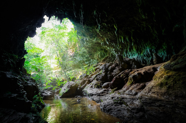 cave in iriomote island