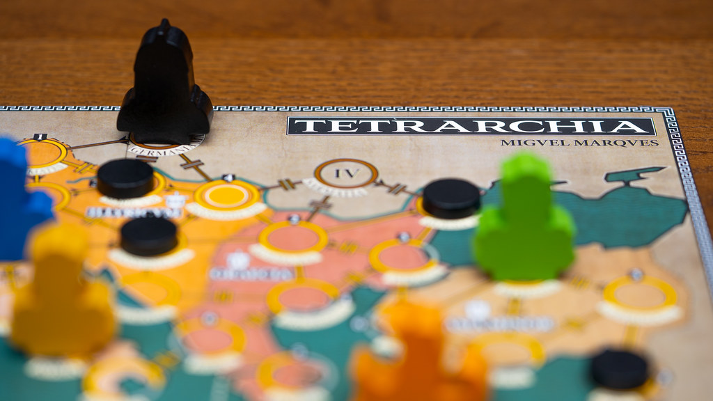 Tetrarchia boardgame juego de mesa