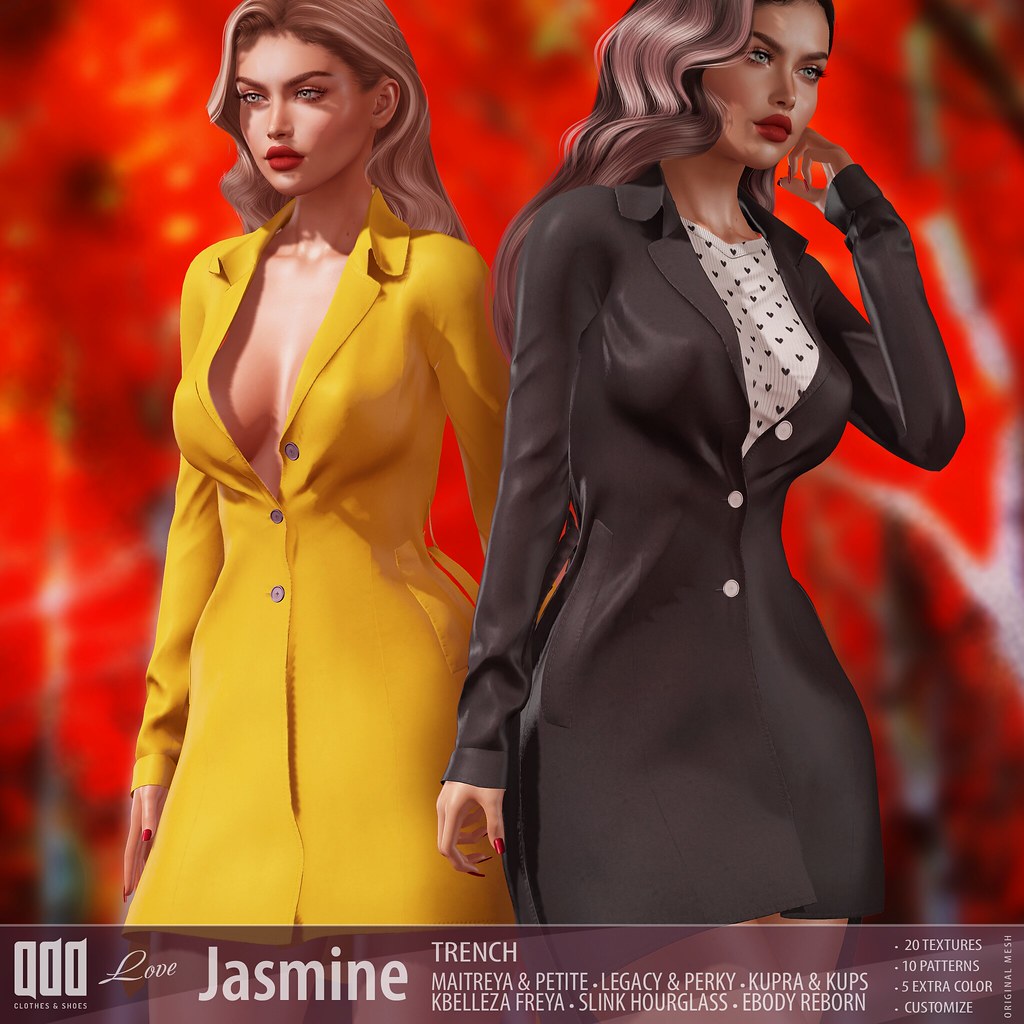 New release – [ADD] Jasmine Trench