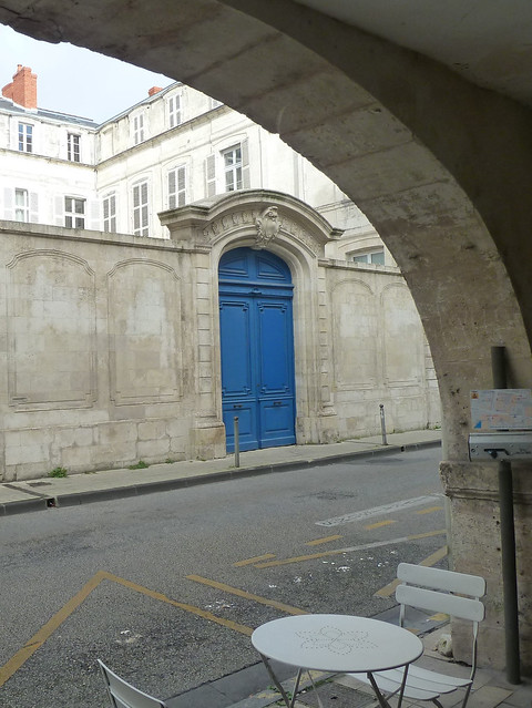 Doorway Through an Arch - La Rochelle, France