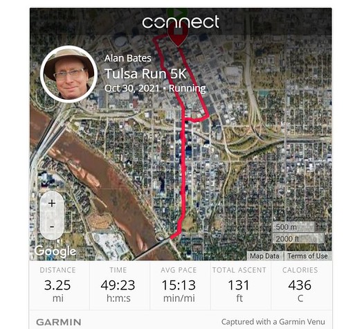 garmin view of tulsa run