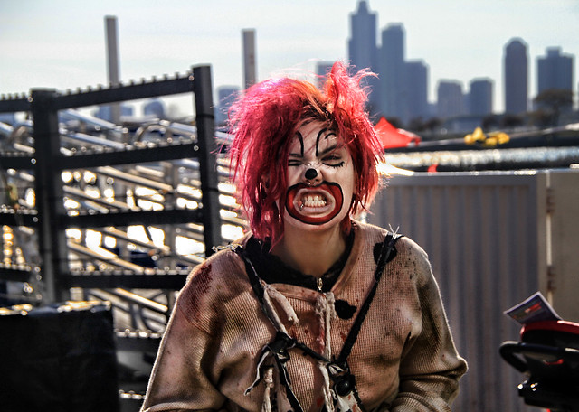 Scary Clown in Chicago