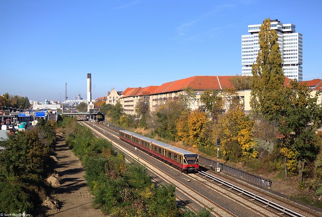 480 069 + 480 085 + 480 054 als S42 zwischen Hohenzollerndamm und Heidelberger Platz