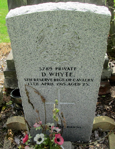 Great War Grave, Jeanfield and Wellshill Cemetery, Perth