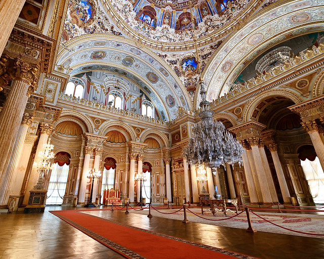 Interior del Palacio de Dolmabahçe